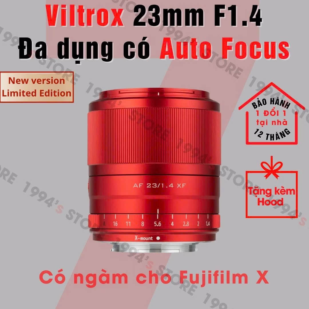 Viltrox AF 23mm F1.4 Red Limited Edition