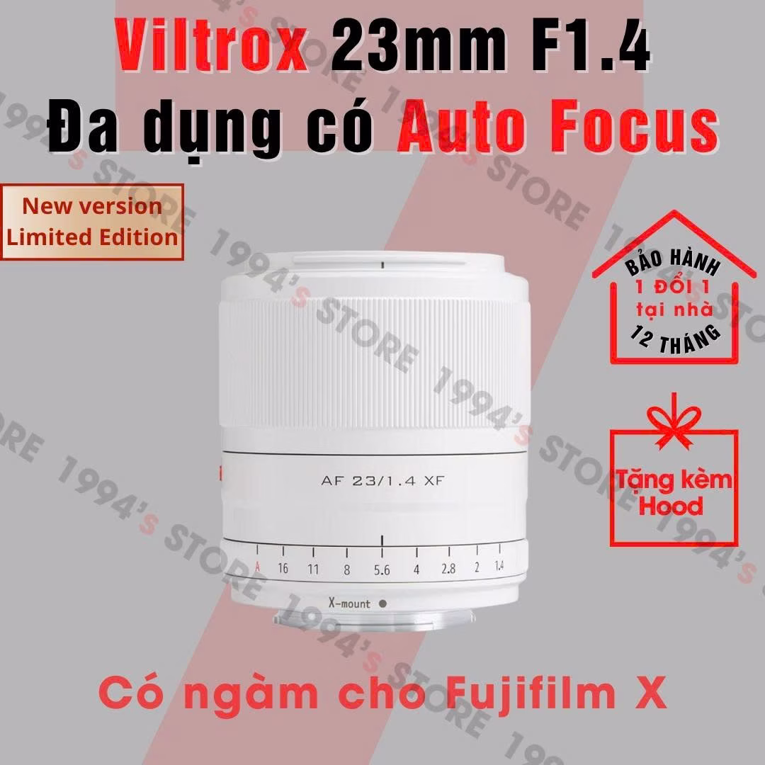 Viltrox AF 23mm F1.4 White Limited Edition