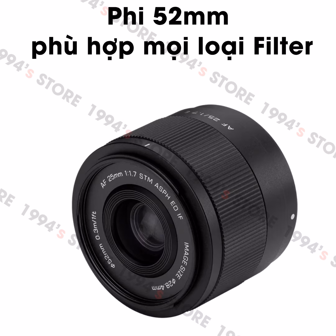 Ống kính góc rộng đa dụng khẩu lớn F1.7