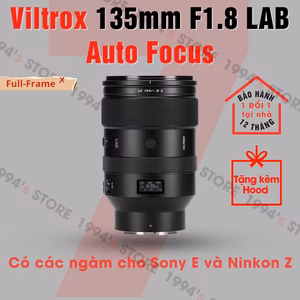 Ống kính Viltrox 135mm F1.8 AF LAB cho Full-Frame Sony E và Nikon Z