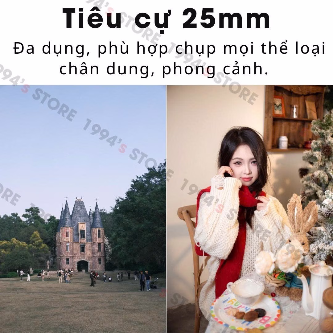 Viltrox 25mm F1.7 AF Air màu trắng Sony E