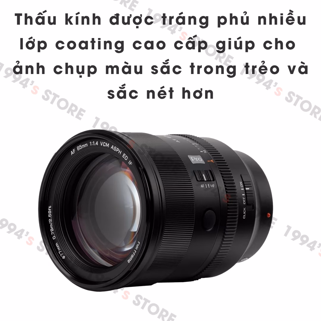 Ống kính Viltrox 85mm f1.4 Pro