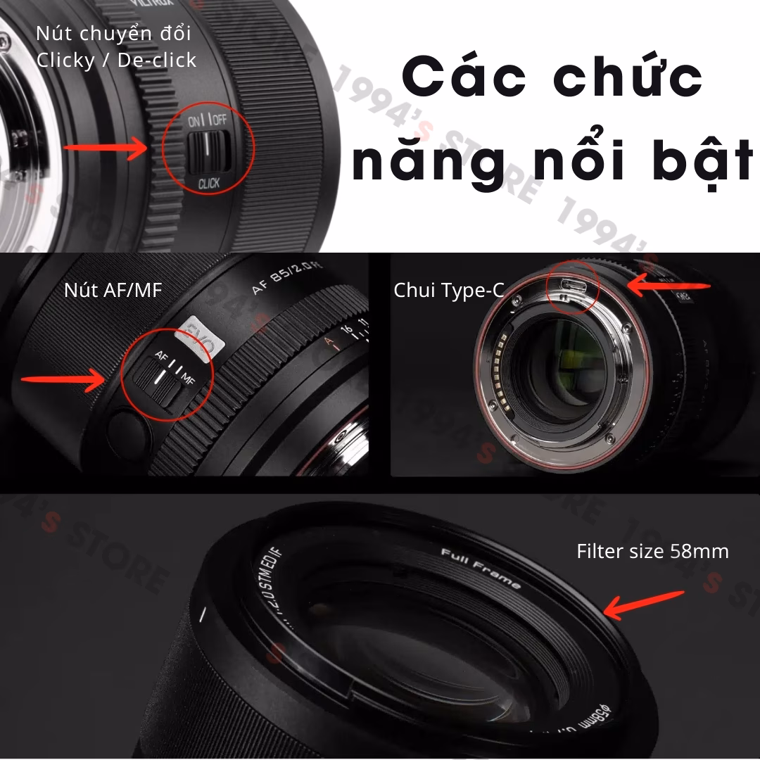 Ống kính chân dung cho Nikon Z mount