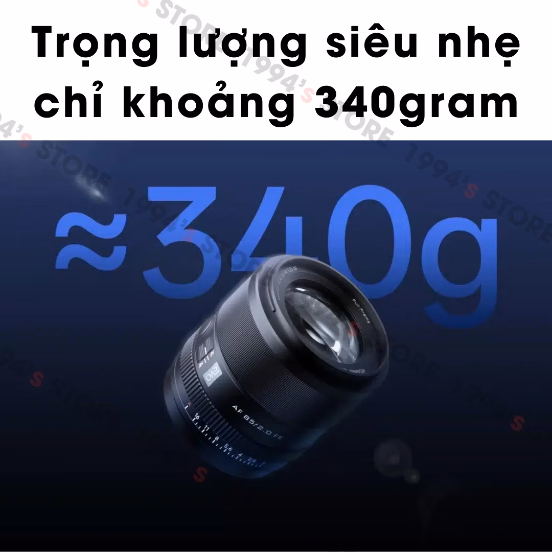 Ống kính 85mm chụp chân dung xóa phông