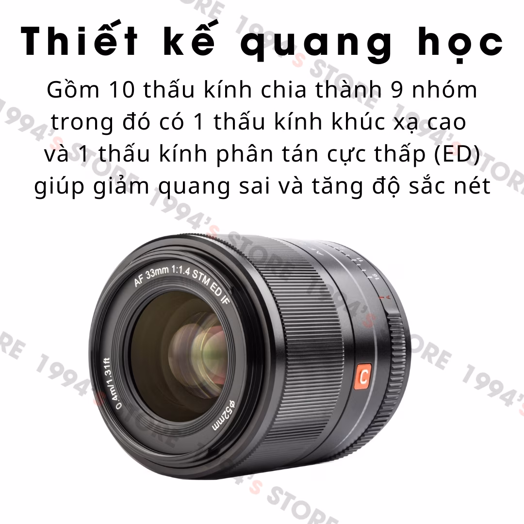 Viltrox 33mm F1.4 APS-C đa ngàm