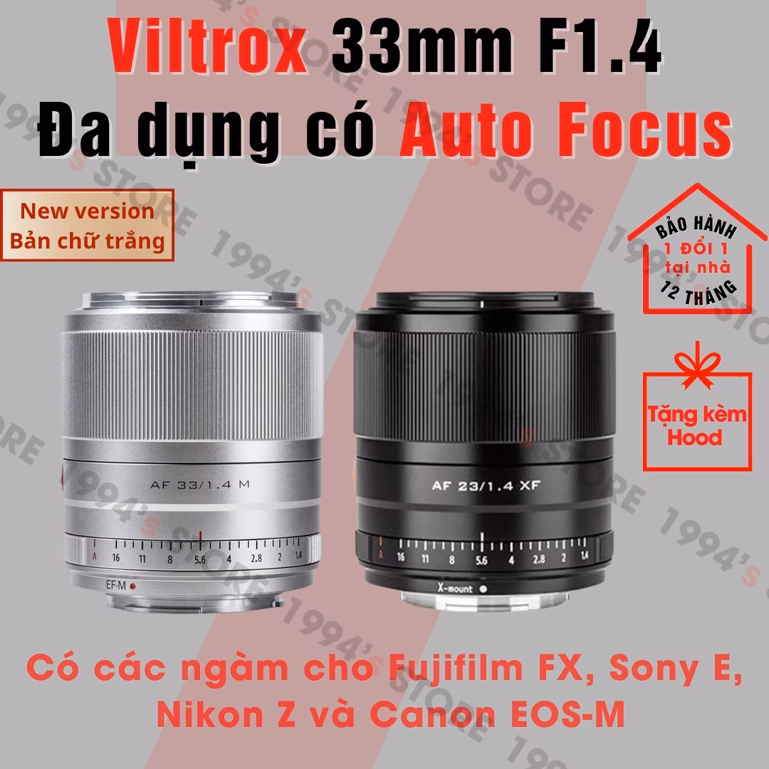 Viltrox 33mm F1.4 Tự động lấy nét