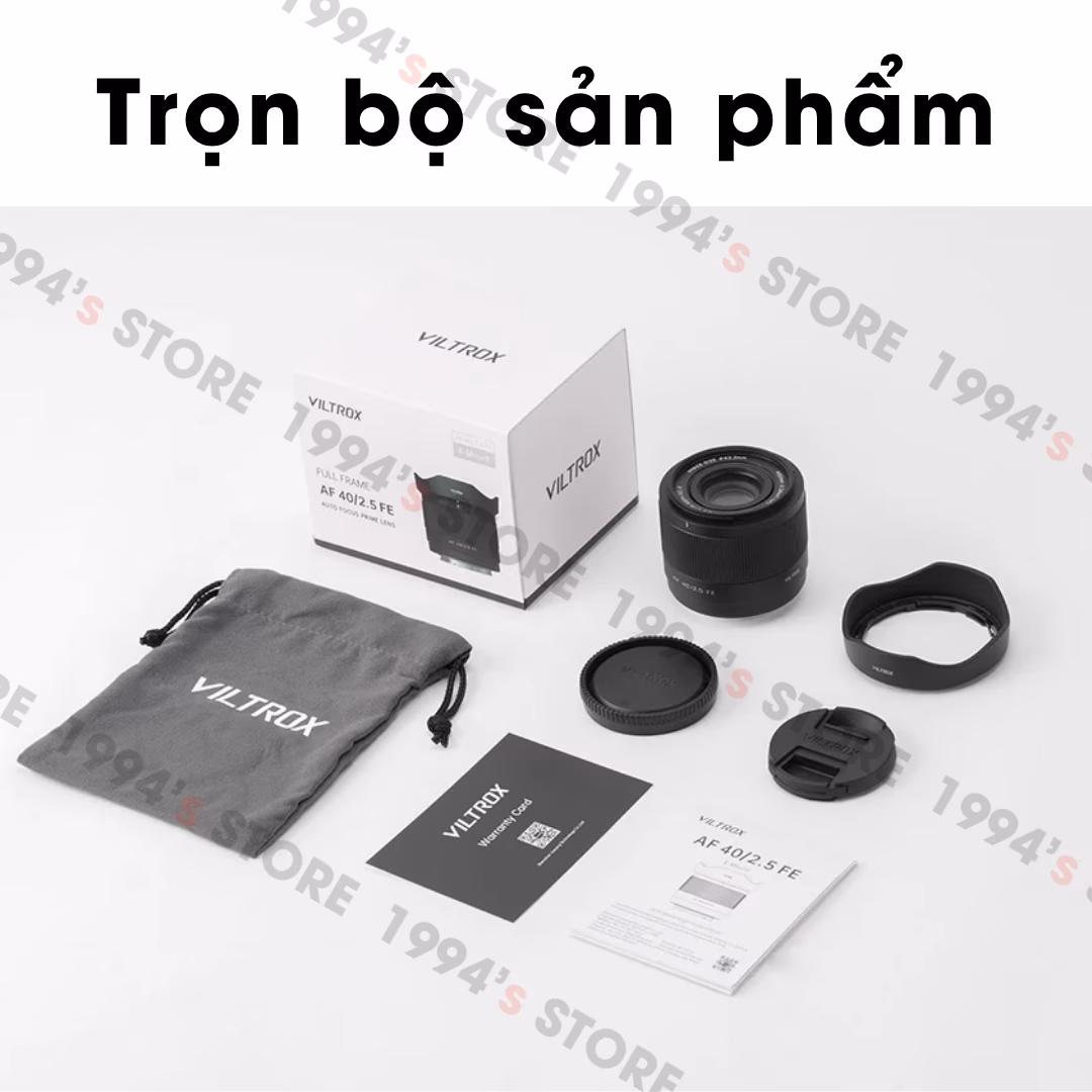 Viltrox 40mm F2.5 E mount