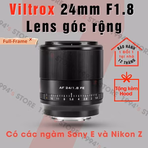 Ống kính Viltrox 24mm F1.8 AF for Sony E và Nikon Z