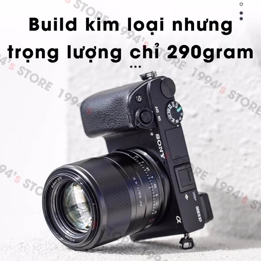 Lens chân dung xóa phông khẩu độ lớn
