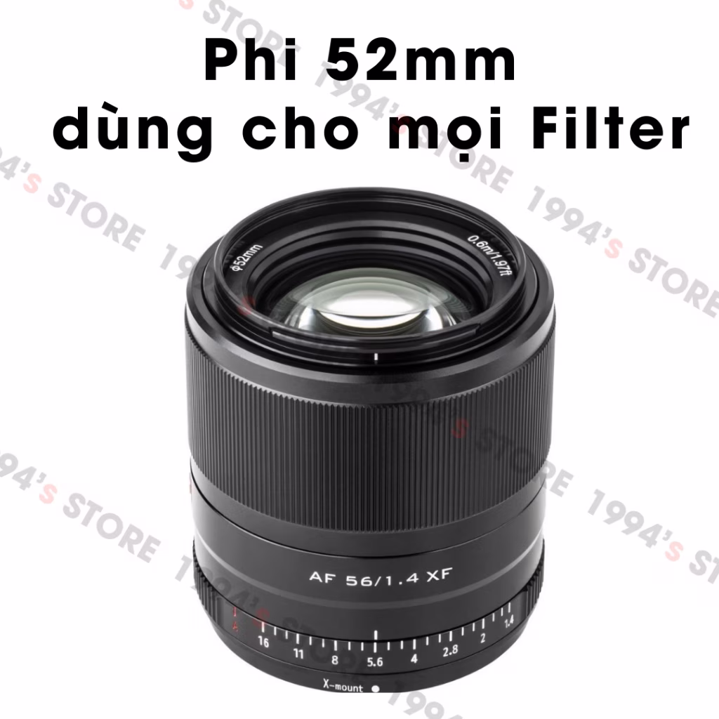 Ống kính tiêu chuẩn chân dung F1.4 giá rẻ máy Crop