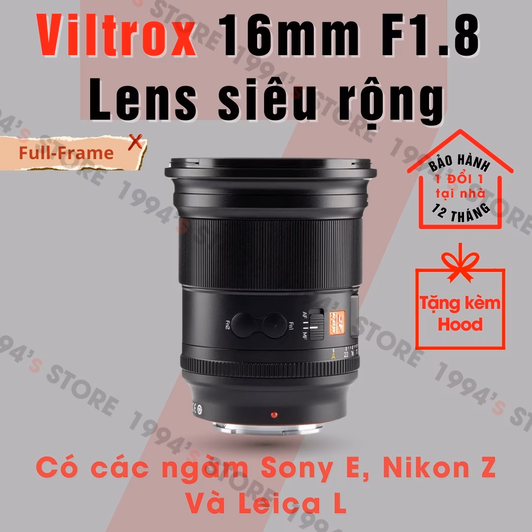 Viltrox 16mm F1.8 AF