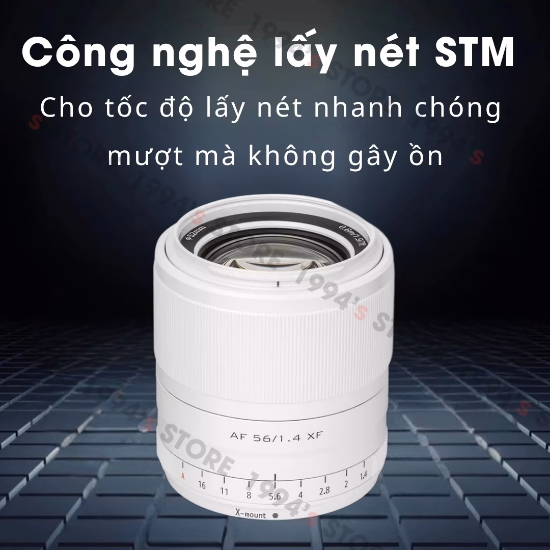 Ống kính Viltrox 56mm F1.4 White cho Fujifilm