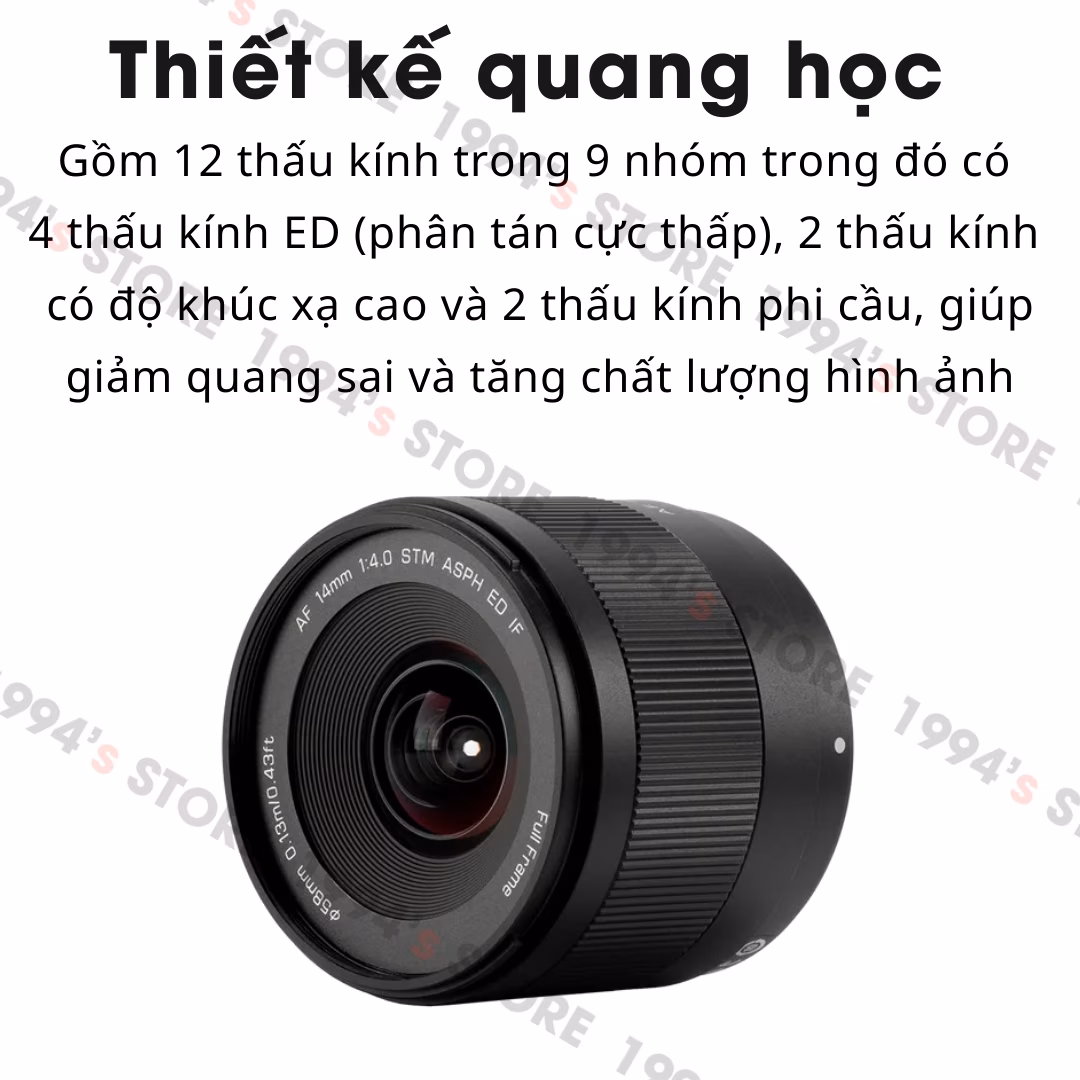 Ống kính Viltrox 14mm F4