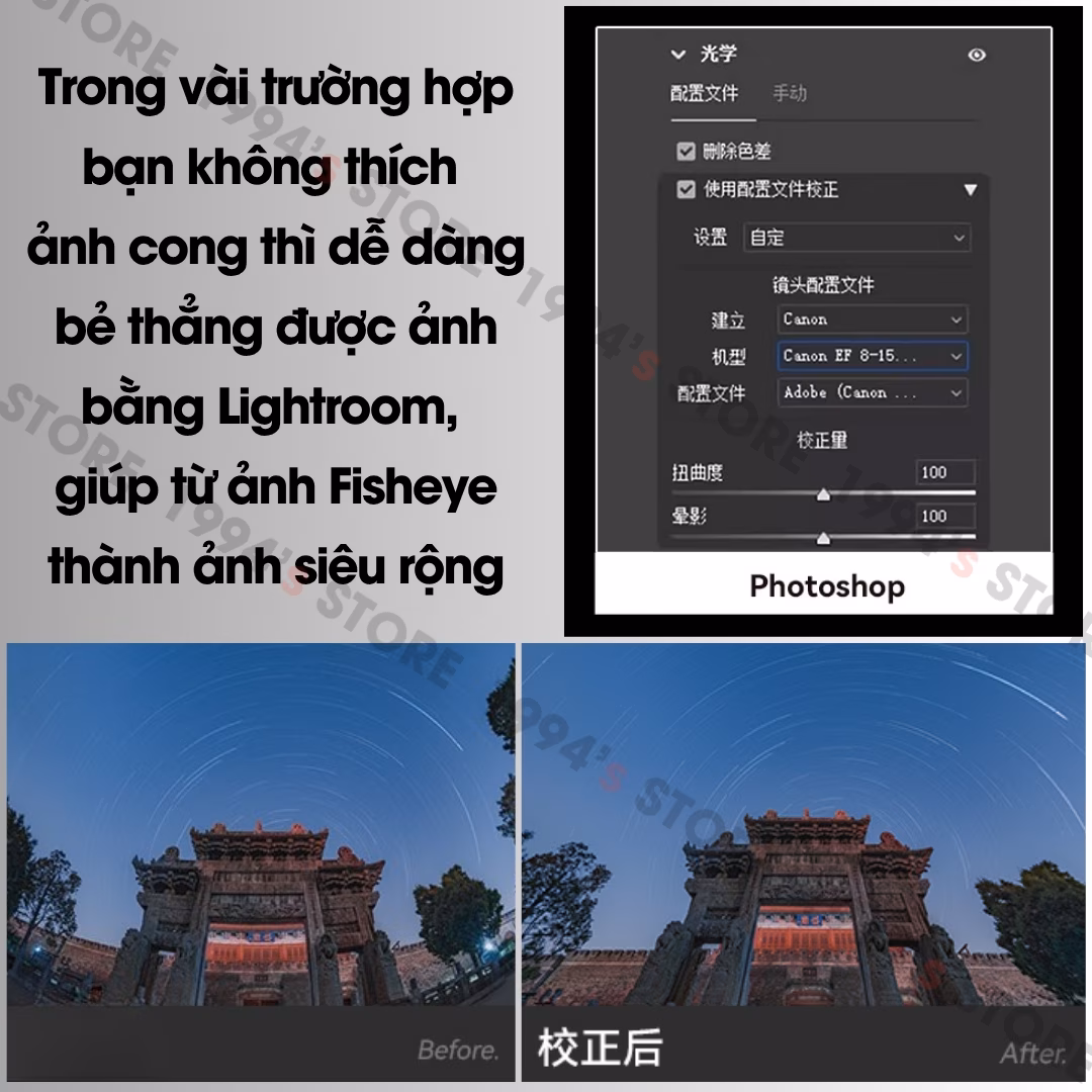 Ống kính Brightin Star 10mm cho M43 (Olympus/Panasonic)
