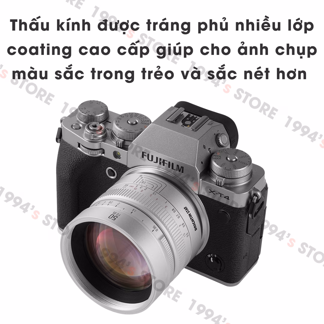 Ống kính Brightin Star 50mm F0.95