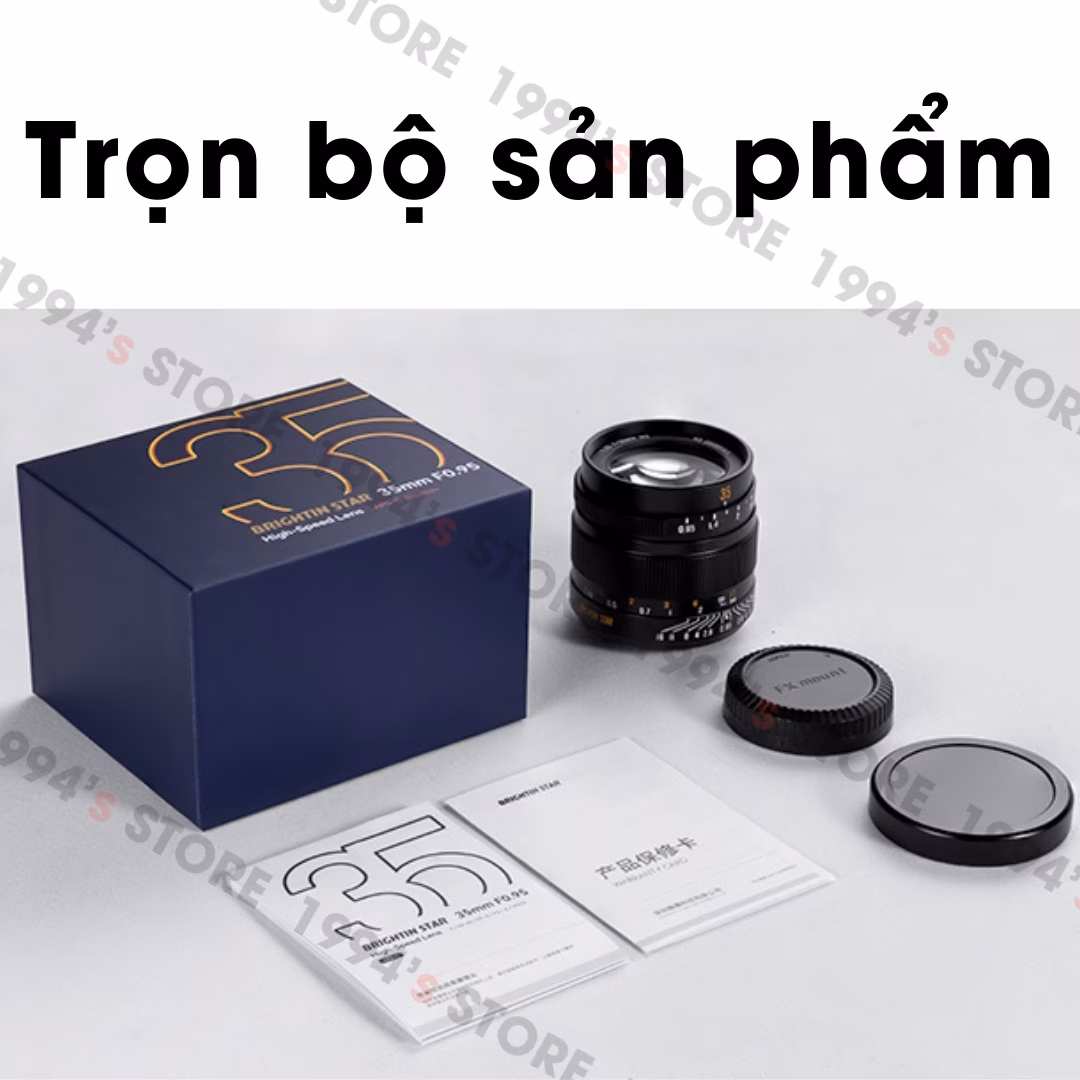 Ống kính khẩu độ siêu lớn F0.95
