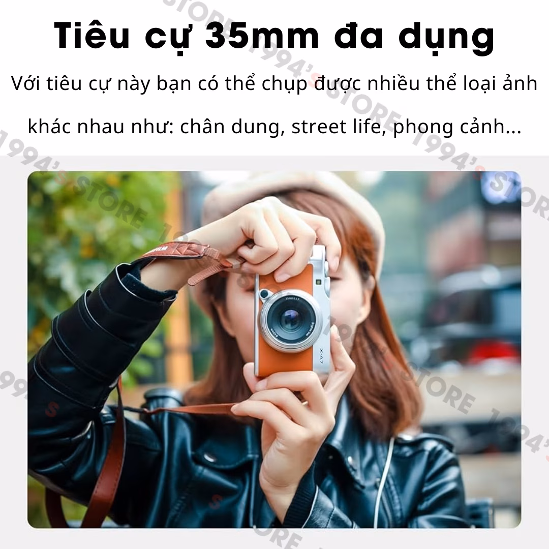 Lens Brightin Star 35mm f/1.7 cho Mirrorless