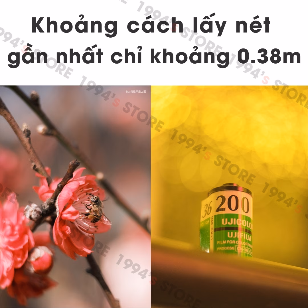 Ống kính Brightin Star 50mm F1.8 chân dung xóa phông