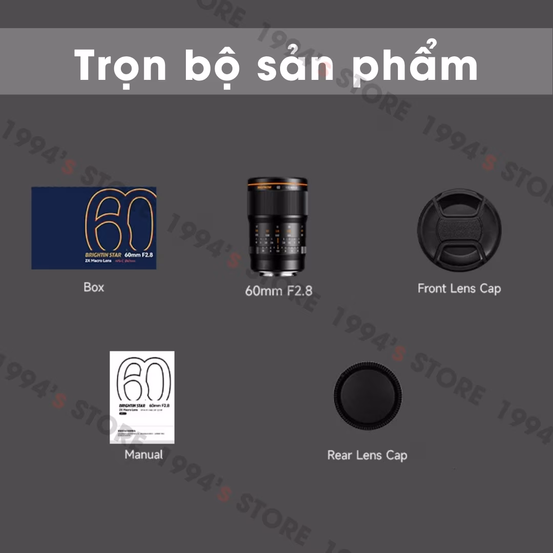 Ống kính macro 2:1 giá rẻ