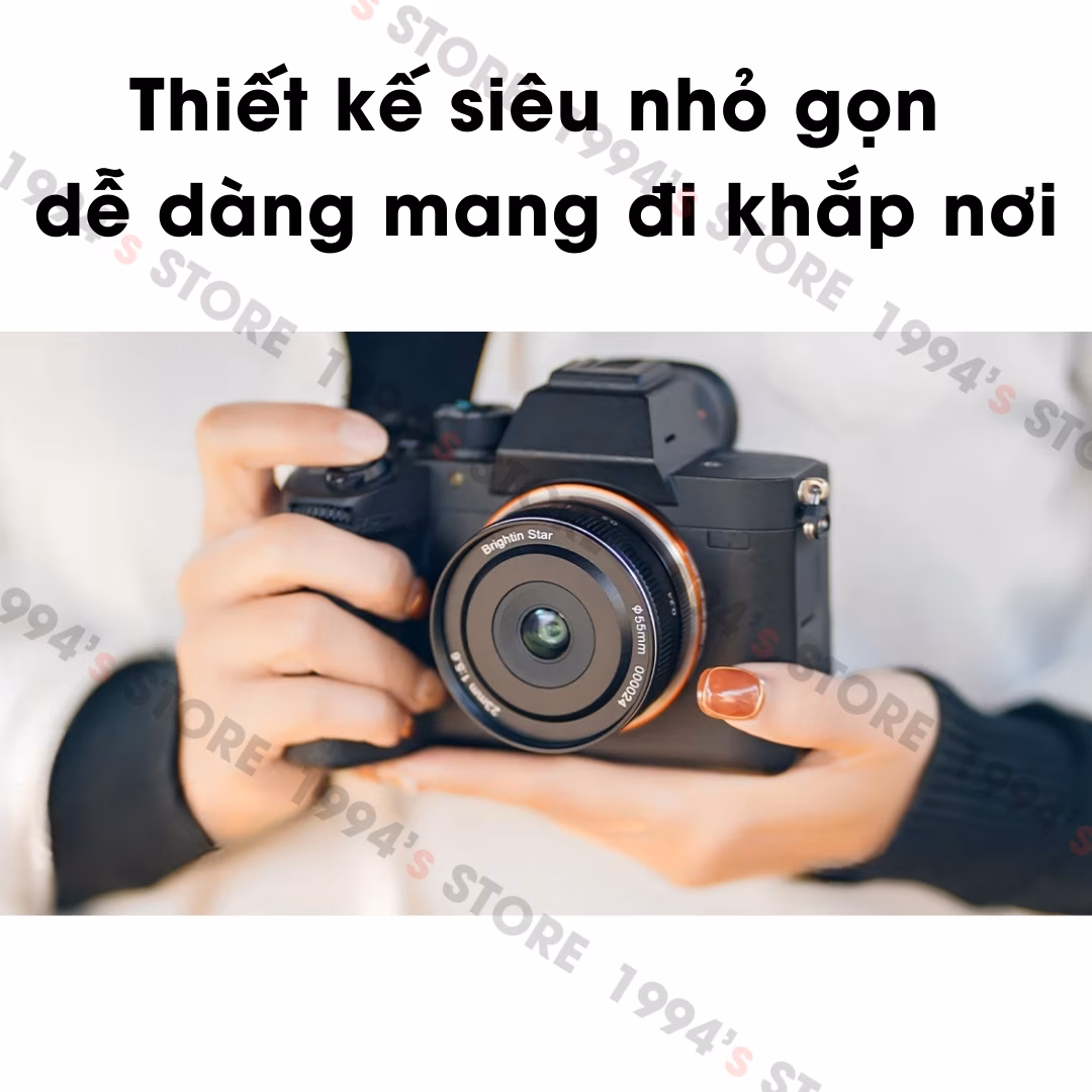 Ống kính Brightin Star 23mm F5.6 Pancake Full-frame