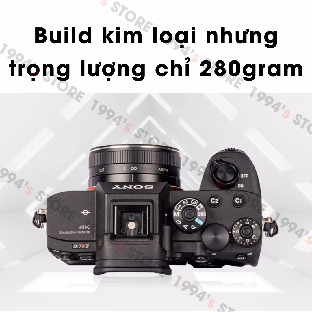 Ống kính Brightin Star 23mm F5.6 Pancake Full-frame