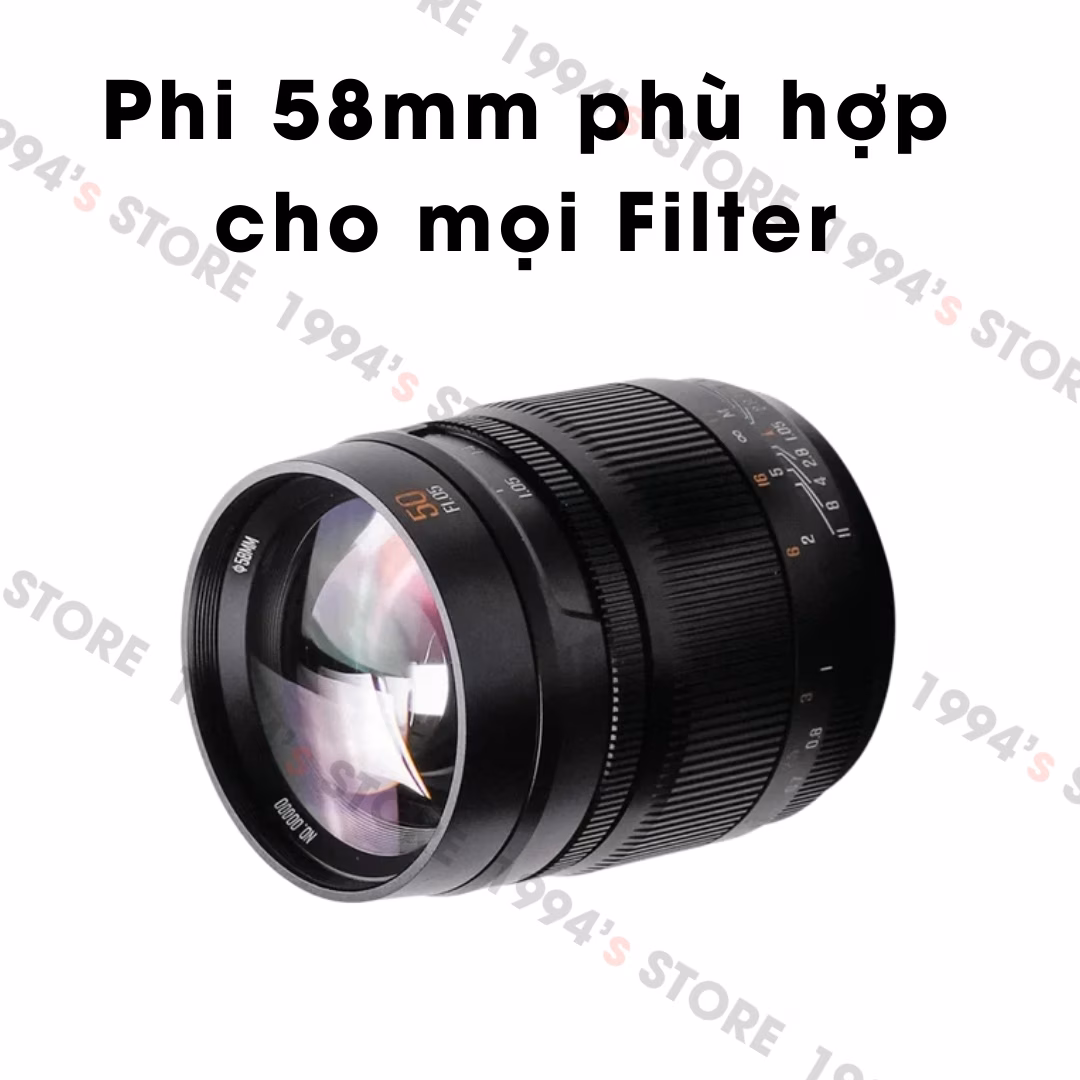 Lens chân dung xóa phông mù mịt