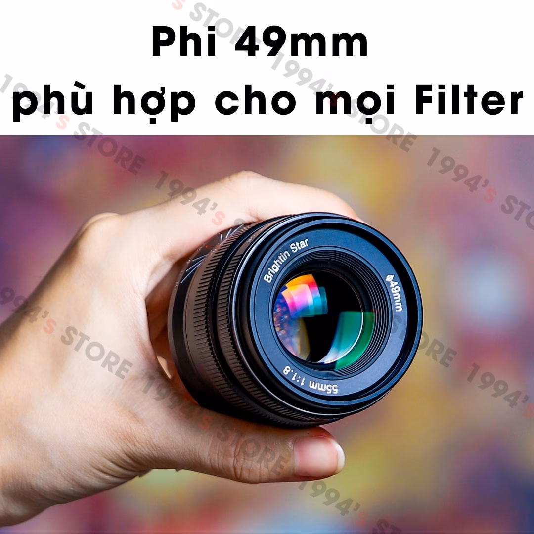 Ống kính MF 55mm F1.8