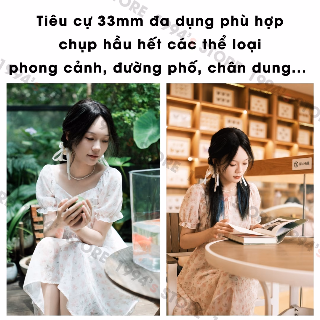 Ống kính Viltrox 33mm F1.4 AF Red Limited Edition (Đỏ) bản đặc biệt cho Fujifilm