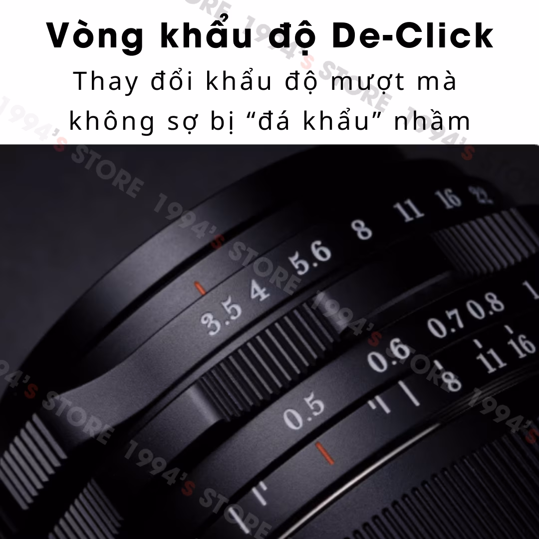 Lens 21mm lấy nét tay