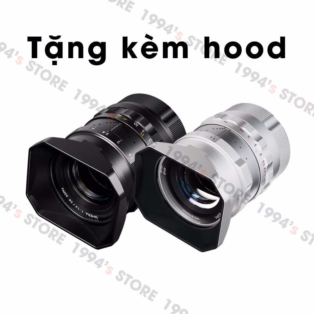 Ống kính Full-Frame 28mm khẩu lớn