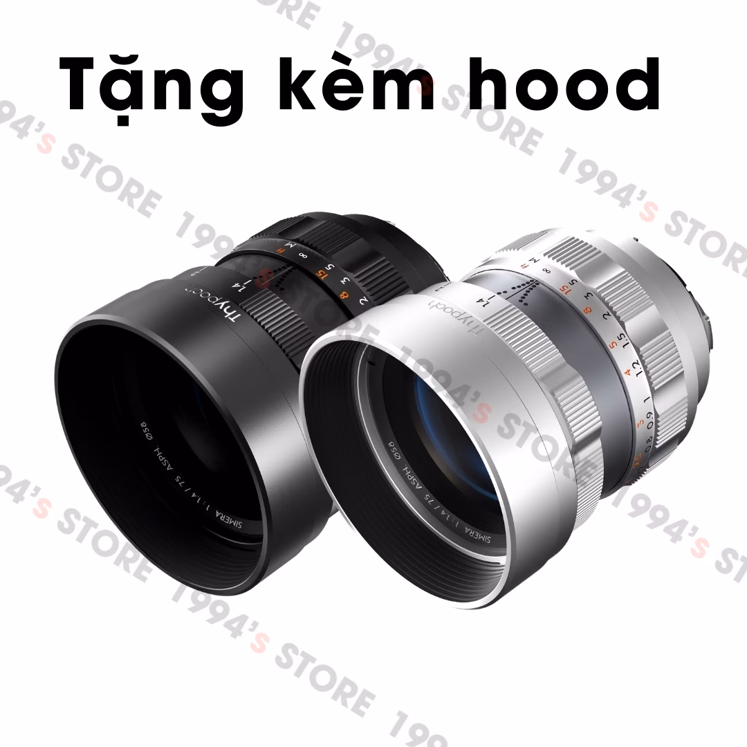 Ống kính Full-Frame MF 75mm