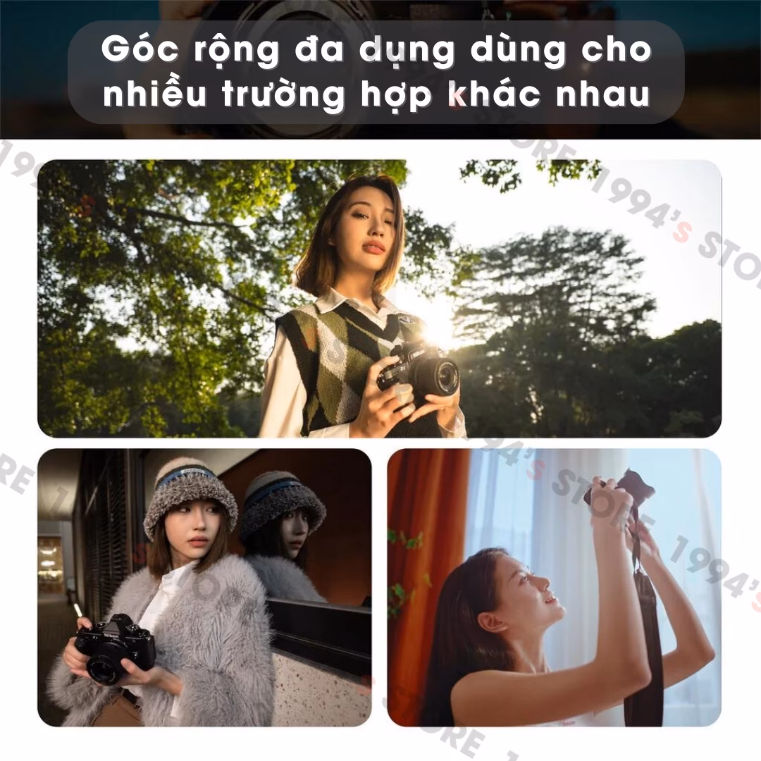Ống kính 20mm cho máy ảnh Sony mirrorless