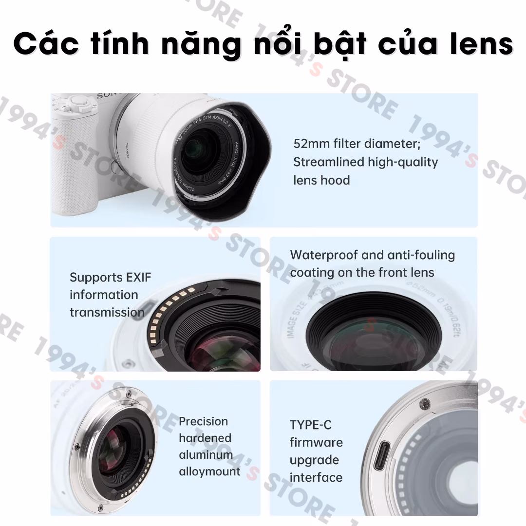 Ống kính Viltrox 20mm F2.8 AF Sony E