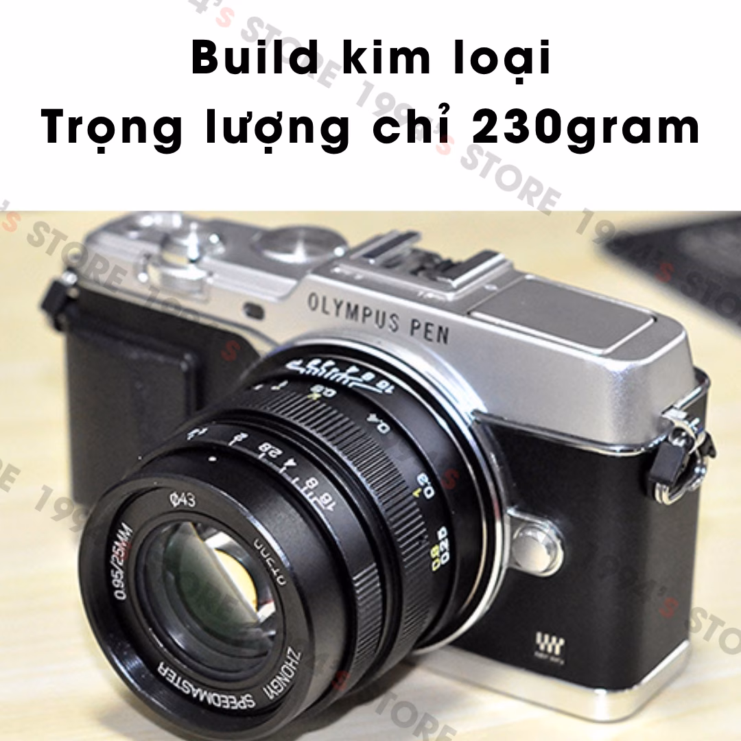 Ống kính quay phim cho Panasonic M43