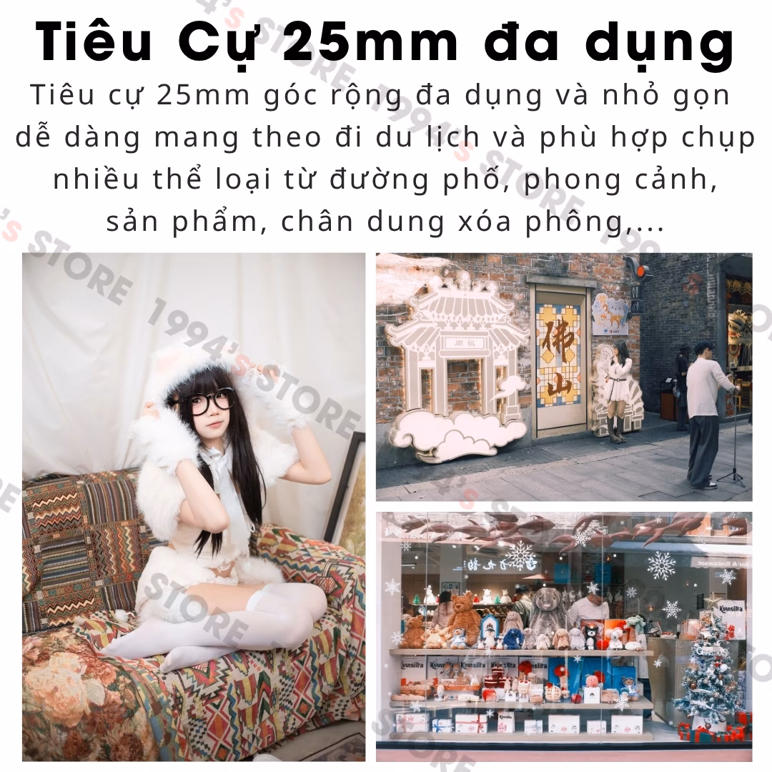 Ống kính Mitakon 25mm cho M43