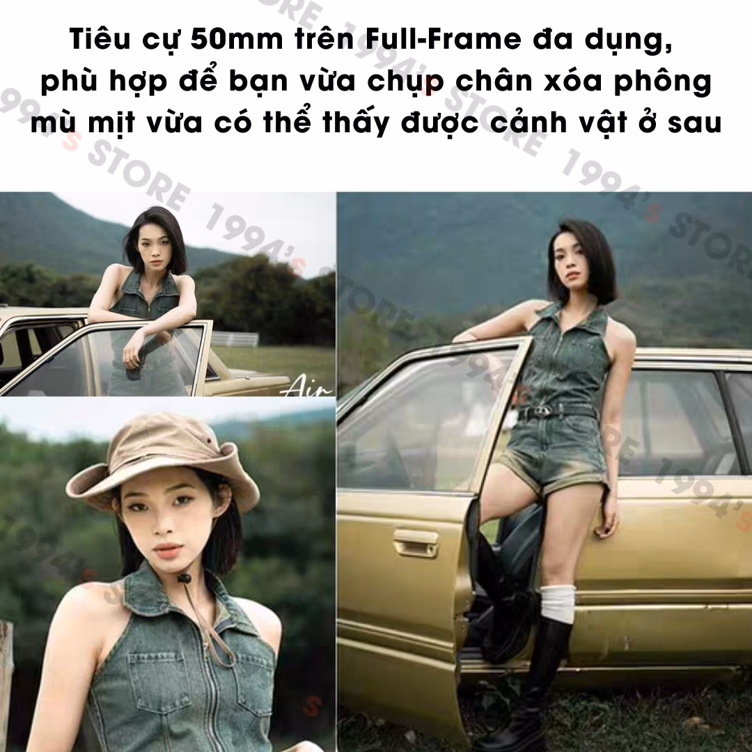 Ống kính chụp chân dung cho Sony/Nikon