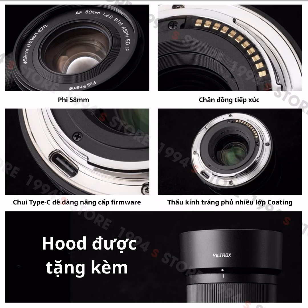 Ống kính quay phim cho Gimbal Viltrox 50mm