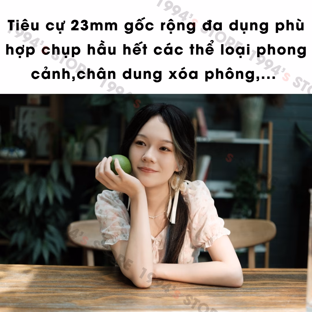 Ống kính Viltrox AF 23mm F1.4 White Limited Edition (Trắng) - Bản đặc biệt cho Fujifilm