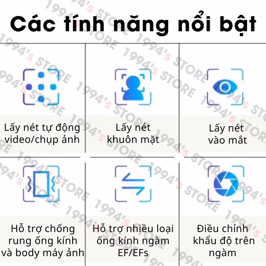 ngàm chuyển auto focus siêu nhanh