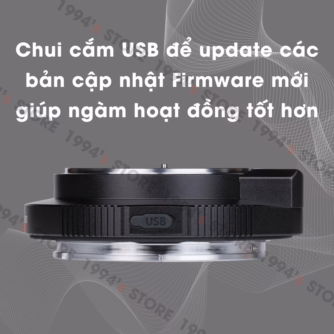 Ngàm chuyển Auto Focus Fringer NF-GFX (FR-NFTG1) - Nikon F sang Fujifilm GFX - Chính Hãng