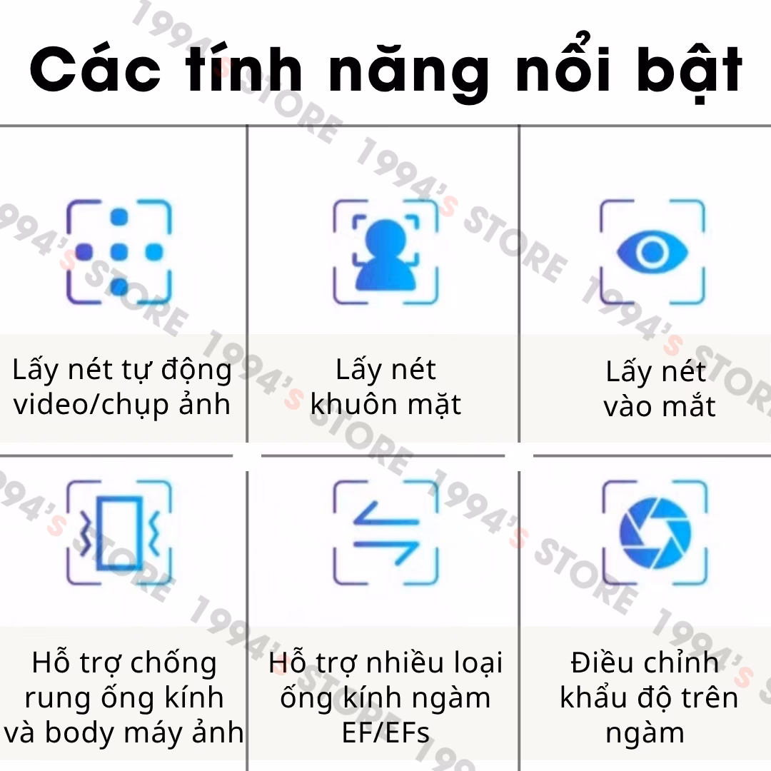 Ngàm chuyển Auto Focus Fringer NF-GFX (FR-NFTG1) - Nikon F sang Fujifilm GFX - Chính Hãng