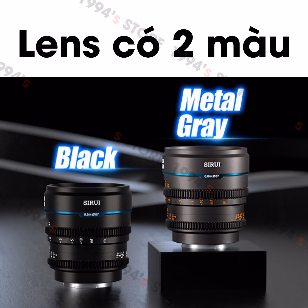 Ống kính quay phim khẩu độ lớn T1.2