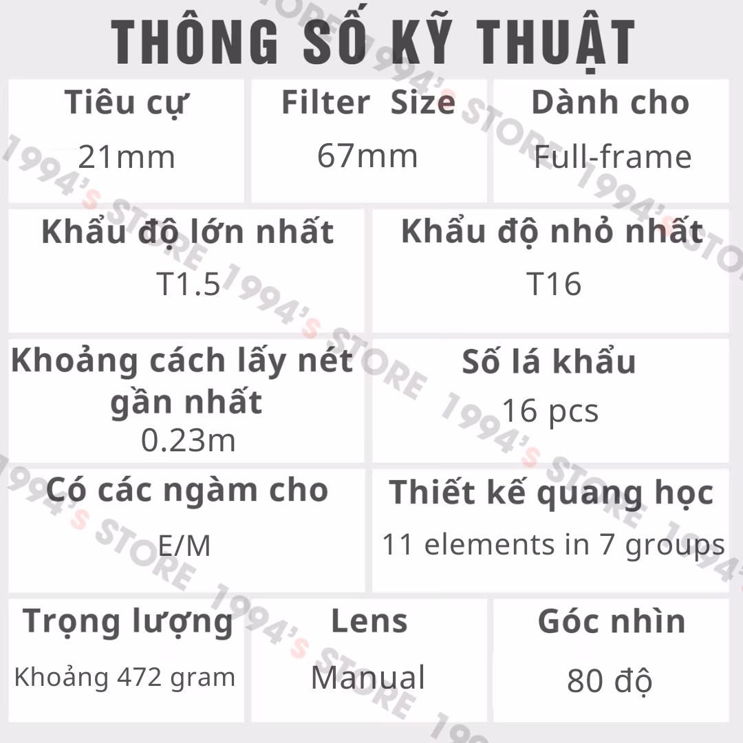 Review ống kính Thypoch Simera-C