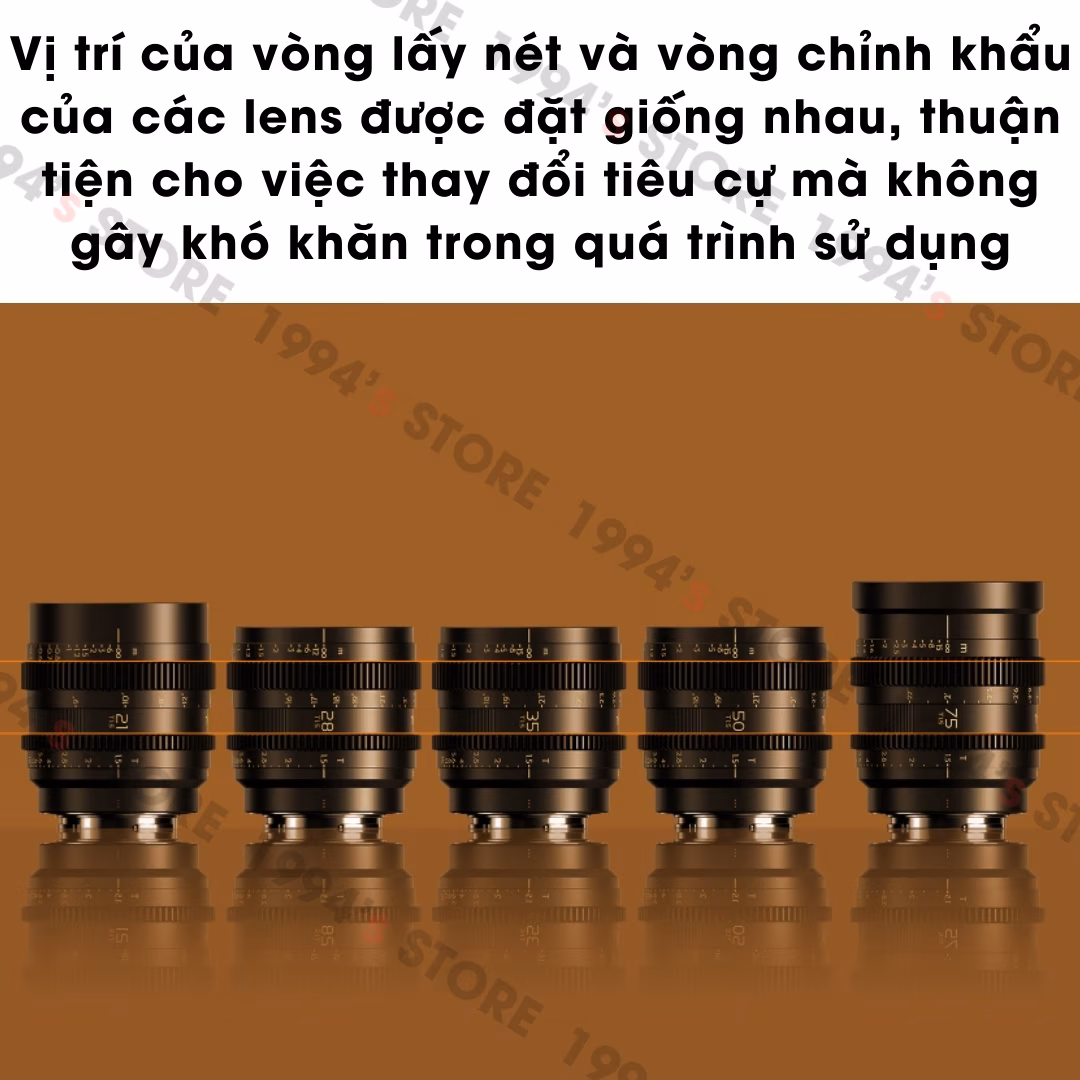 Ống kính Cine cho máy ảnh Full-Frame