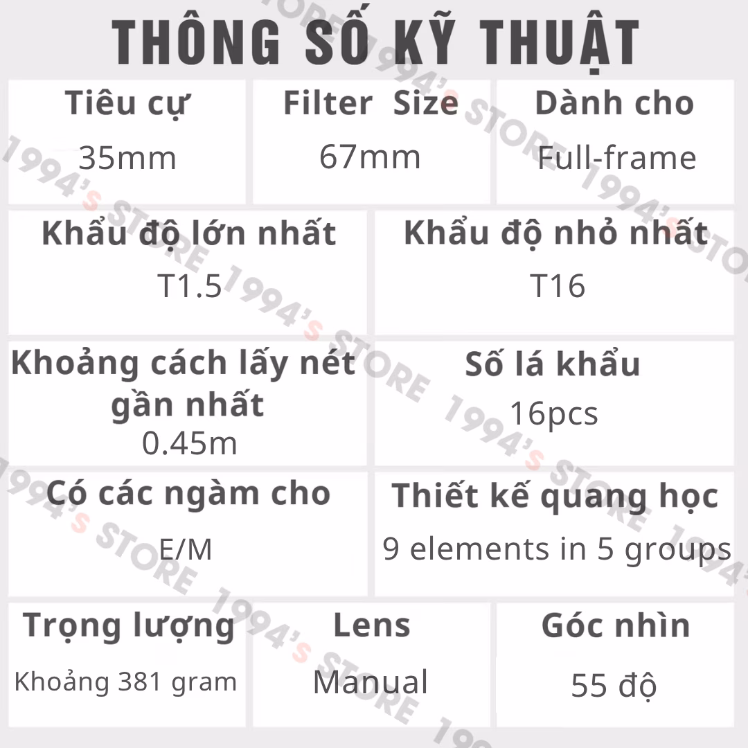 Mua ống kính Thypoch Simera-C chính hãng
