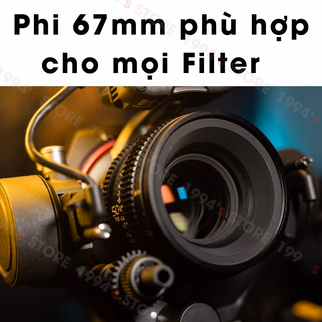Ống kính quay phim chân dung xóa phông