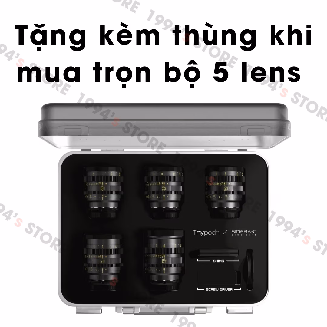 Ống kính bokeh đẹp cho quay phim
