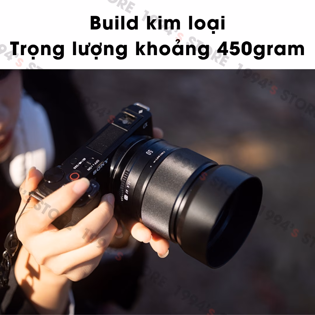 Ống kính Brightin Star 50mm F1.4 AF cho Fujifilm X và Sony E