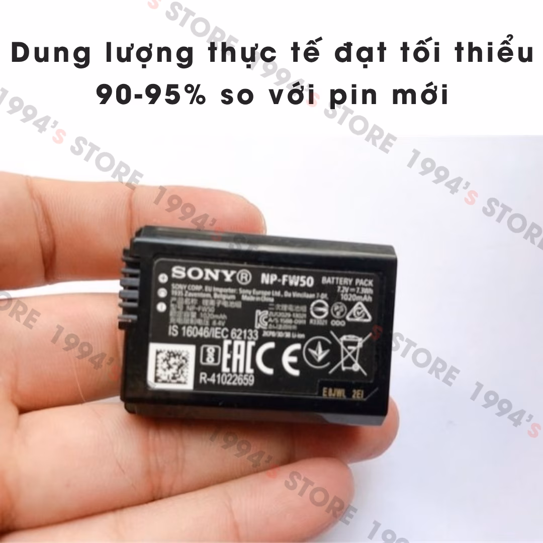 pin máy ảnh sony np fw50
