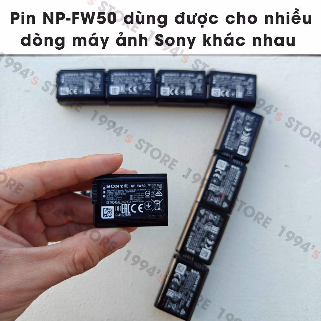 pin sony np fw50 cũ